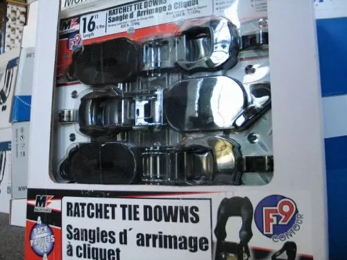 Macro Force Ratcheting Tie Downs