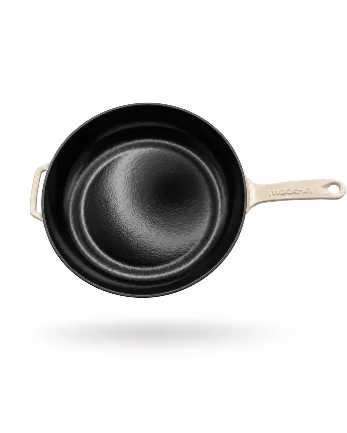 Made In Enameled Cast Iron Skillet