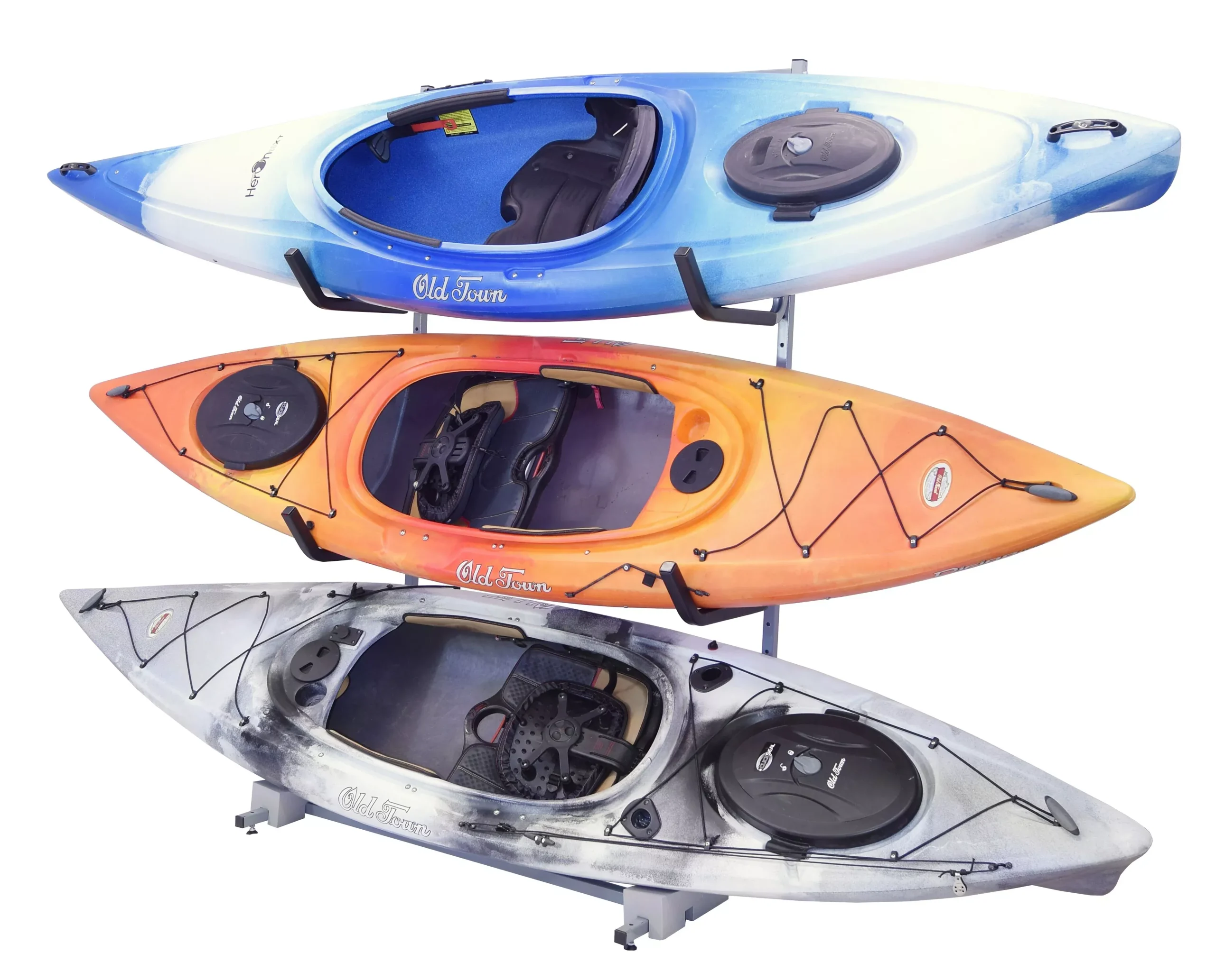 Malone FS Rack Three Boat Free Standing Storage System