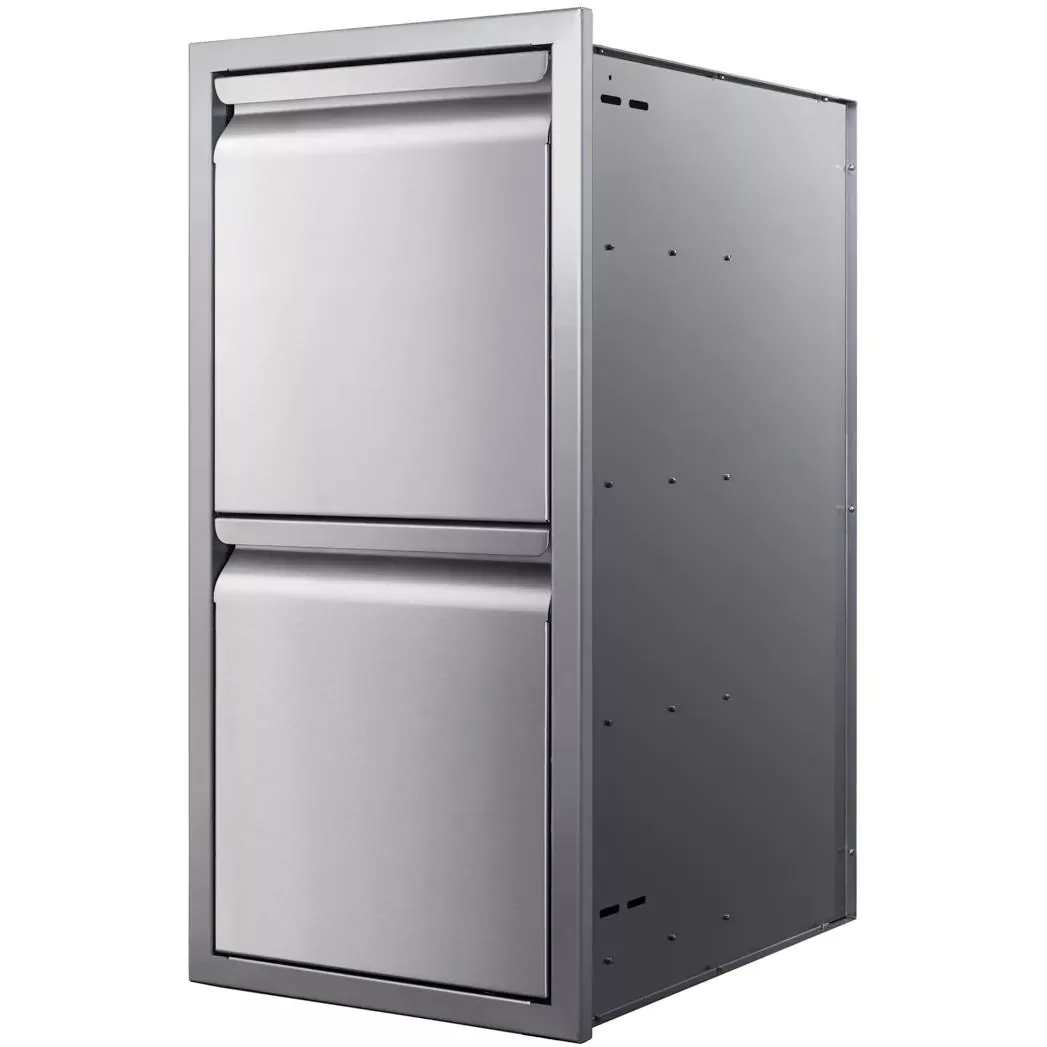 Memphis Grills 15-Inch Double Access Drawer With Soft Close - VGC15DB2