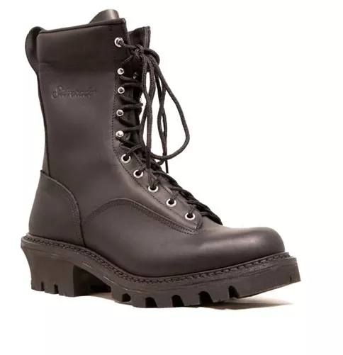 Men's Silverado Soft Toe 9" Logger Black 7732