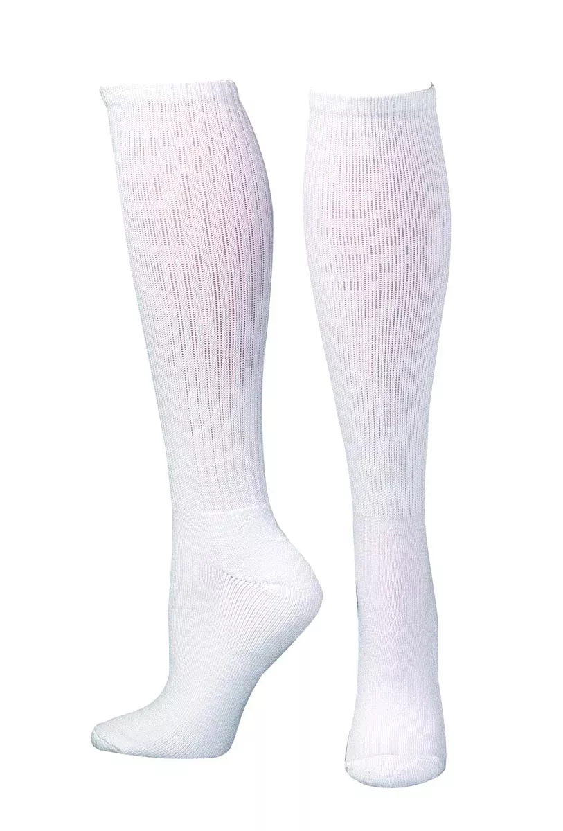 MensWhite Socks - M