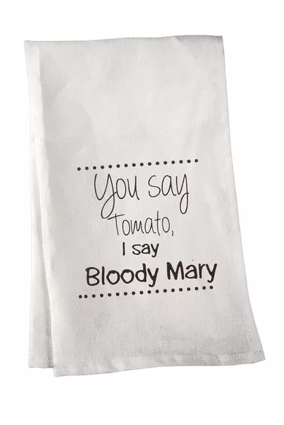 MWW You Say Tomato Tea Towel