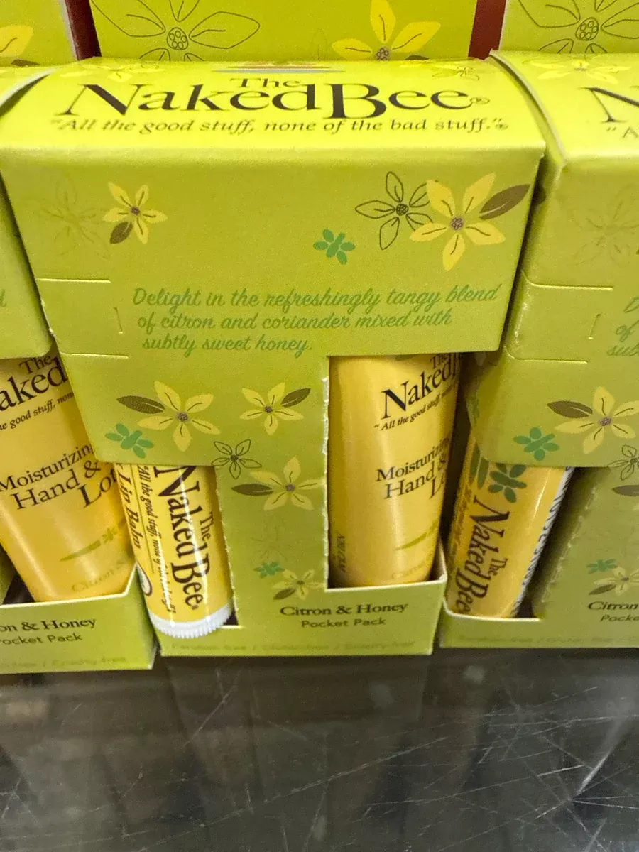 Naked Bee Citron & Honey Pocket Pack