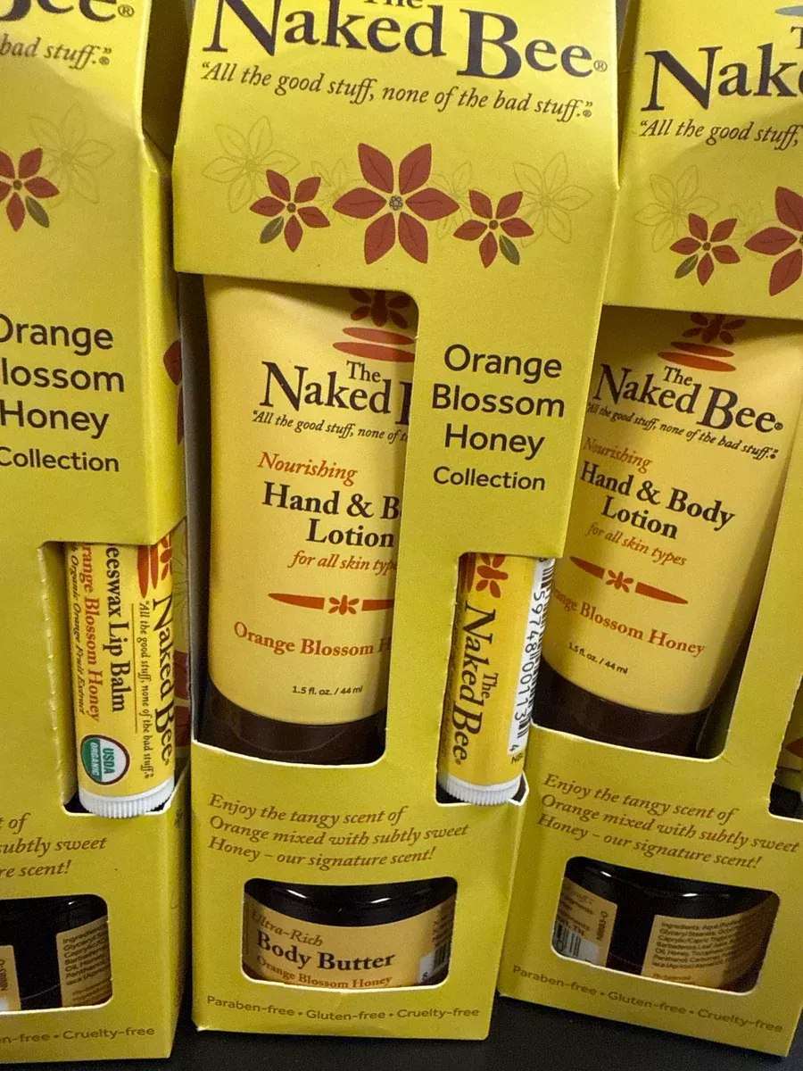 Naked Bee Orange Blossom Honey Collection