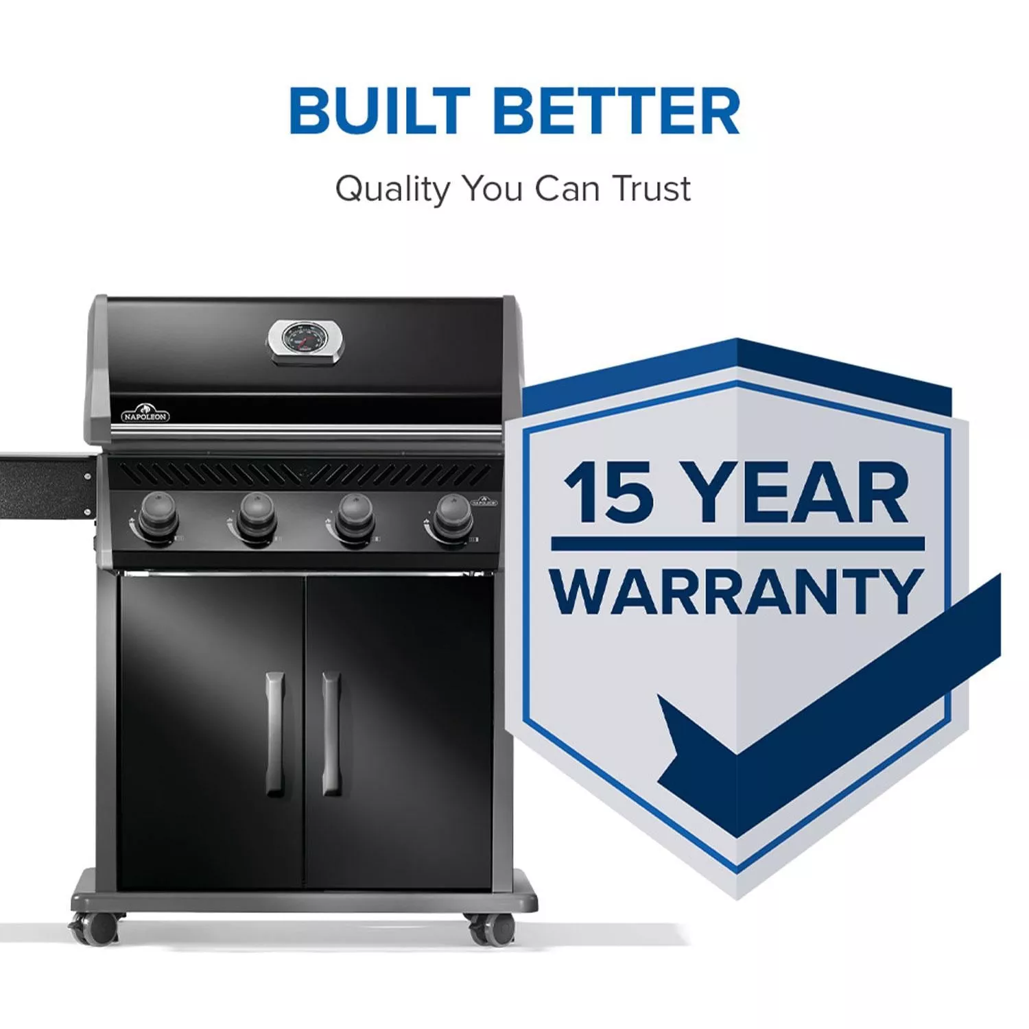 Napoleon Rogue 525 4-Burner Propane Grill- Black - R525PK-2-SS