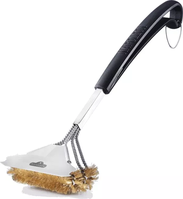 Napoleon Triple Row Grill Brush with Brass Bristles