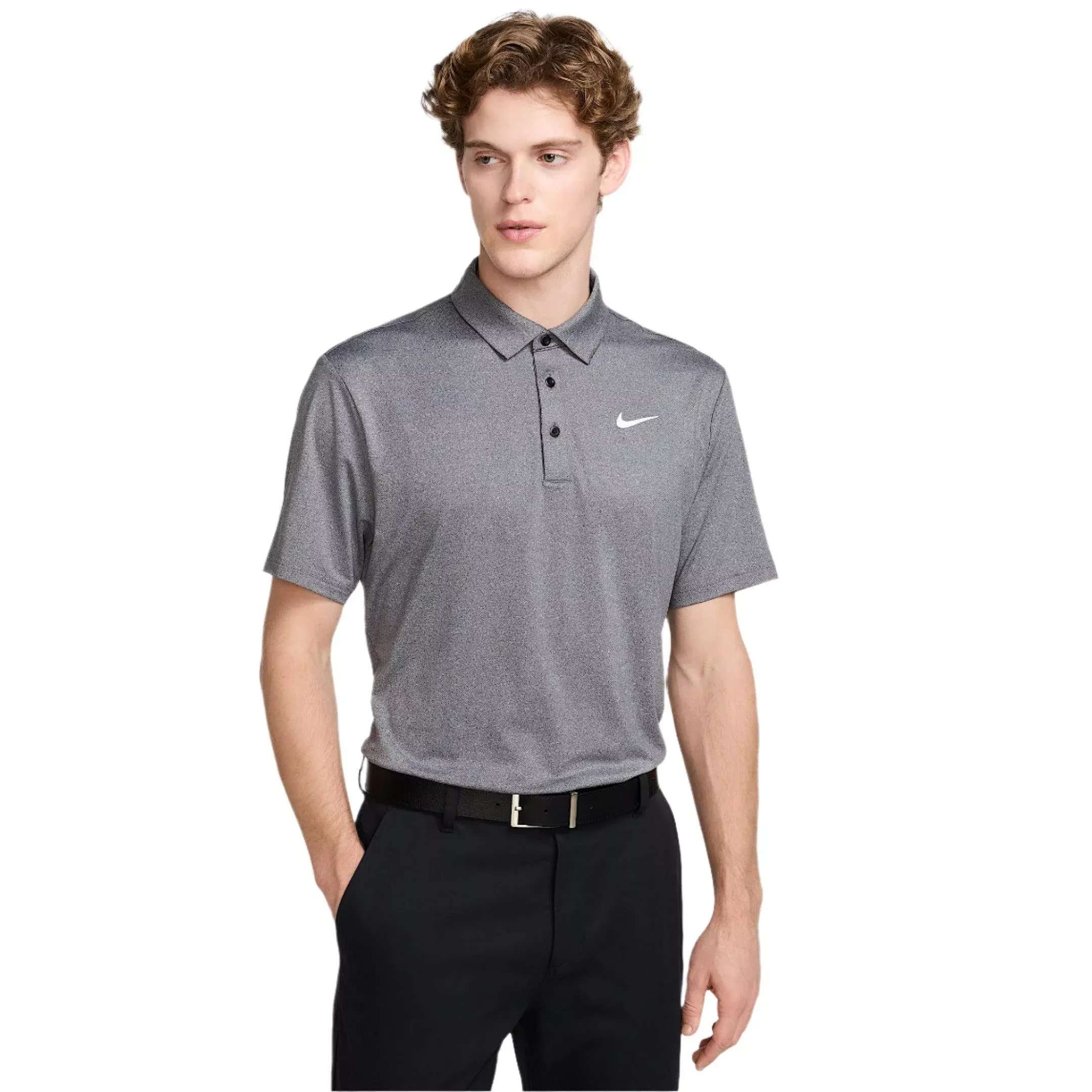 Nike Tour Dri-Fit Heather Golf Polo