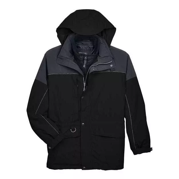 North End Men's 3-in-1 Two-Tone Parka