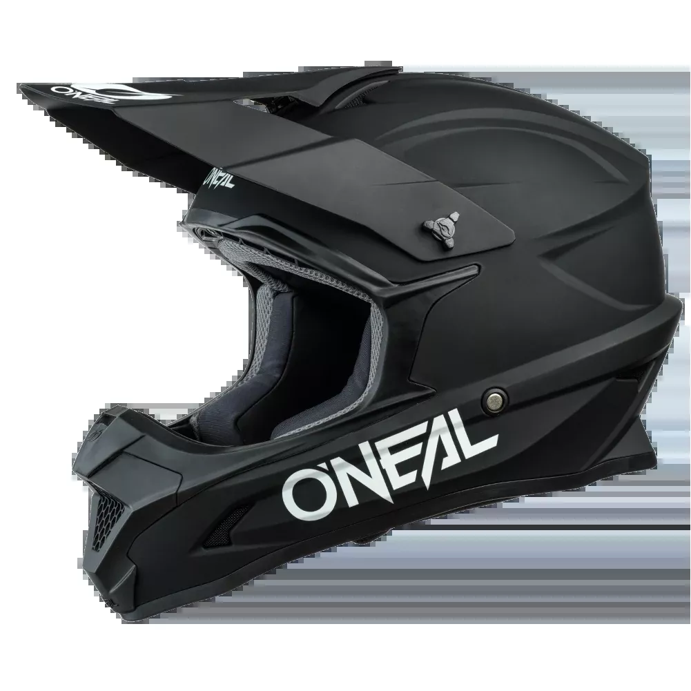 O'Neal 1 SRS Solid Helmet Black