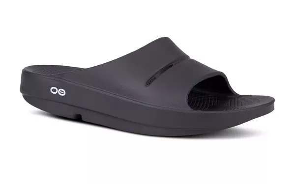 OOFOS Men's OOahh Slide / Black