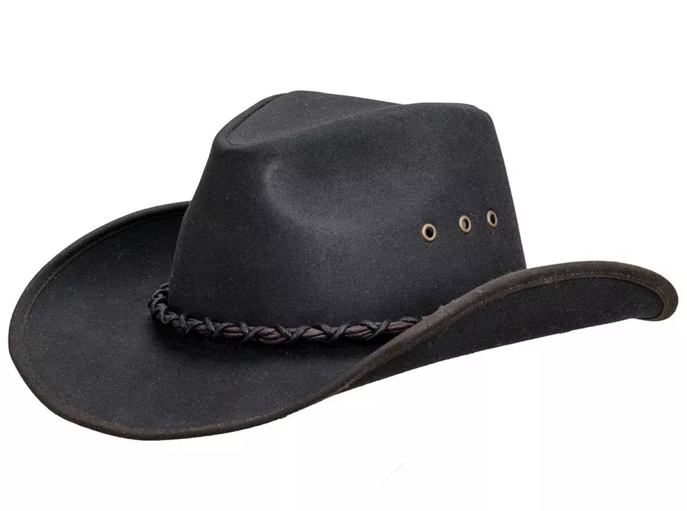 Outback Hats Bootlegger Black 1484