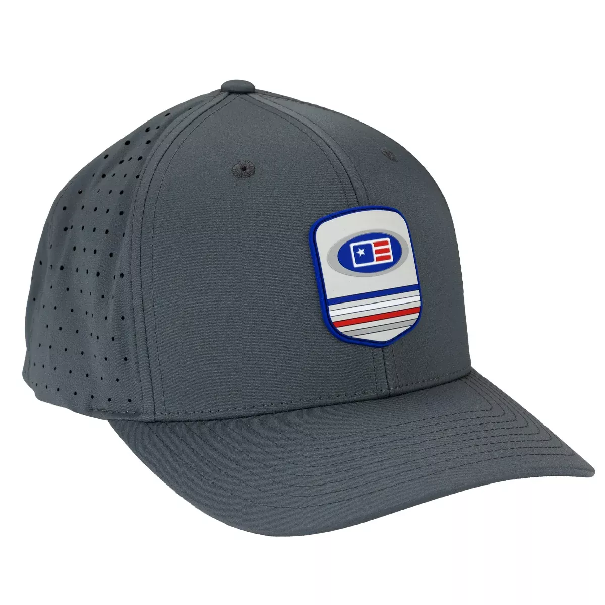 Patch Tech 6-Panel Laser Perf, Adult M/L 58
