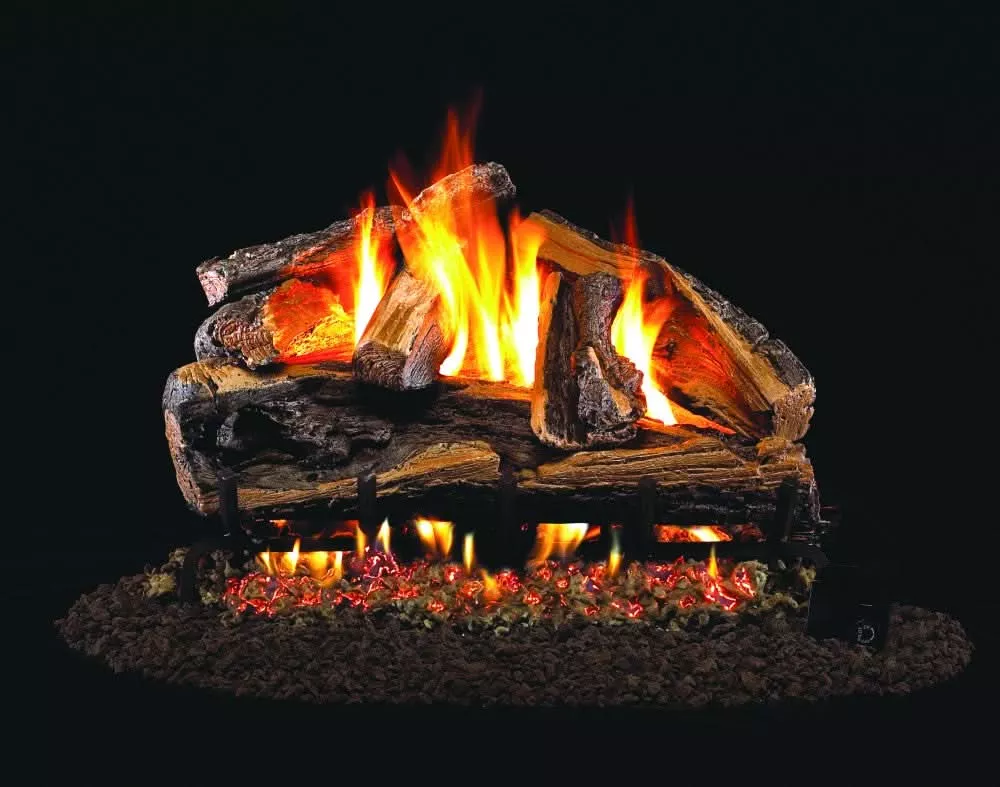 Peterson Gas Logs 24" Rugged Split Oak Logs Only - RRSO24