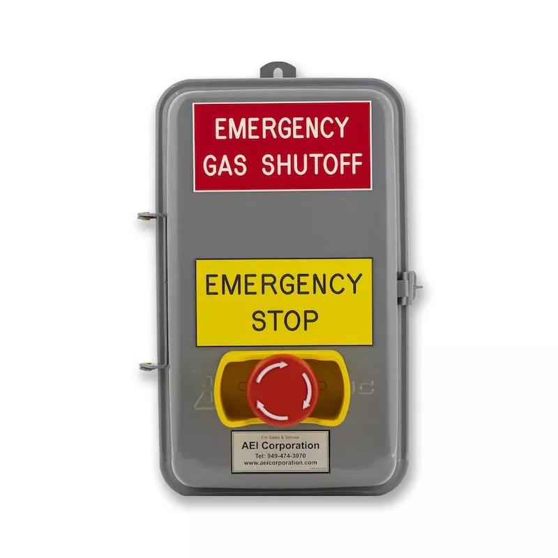 PGS Emergency Gas Shuttoff w/ Timer - ESTOP09