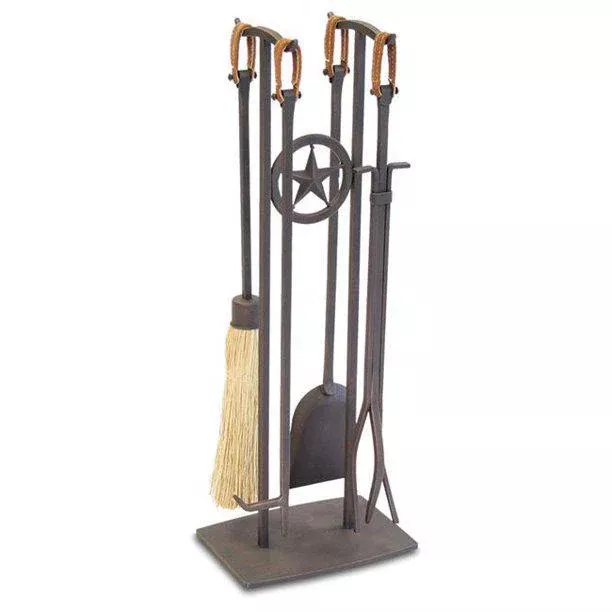 Pilgrim: Western Star Tool Set - Dist. Bronze Brown Suede Leather- 28.5"