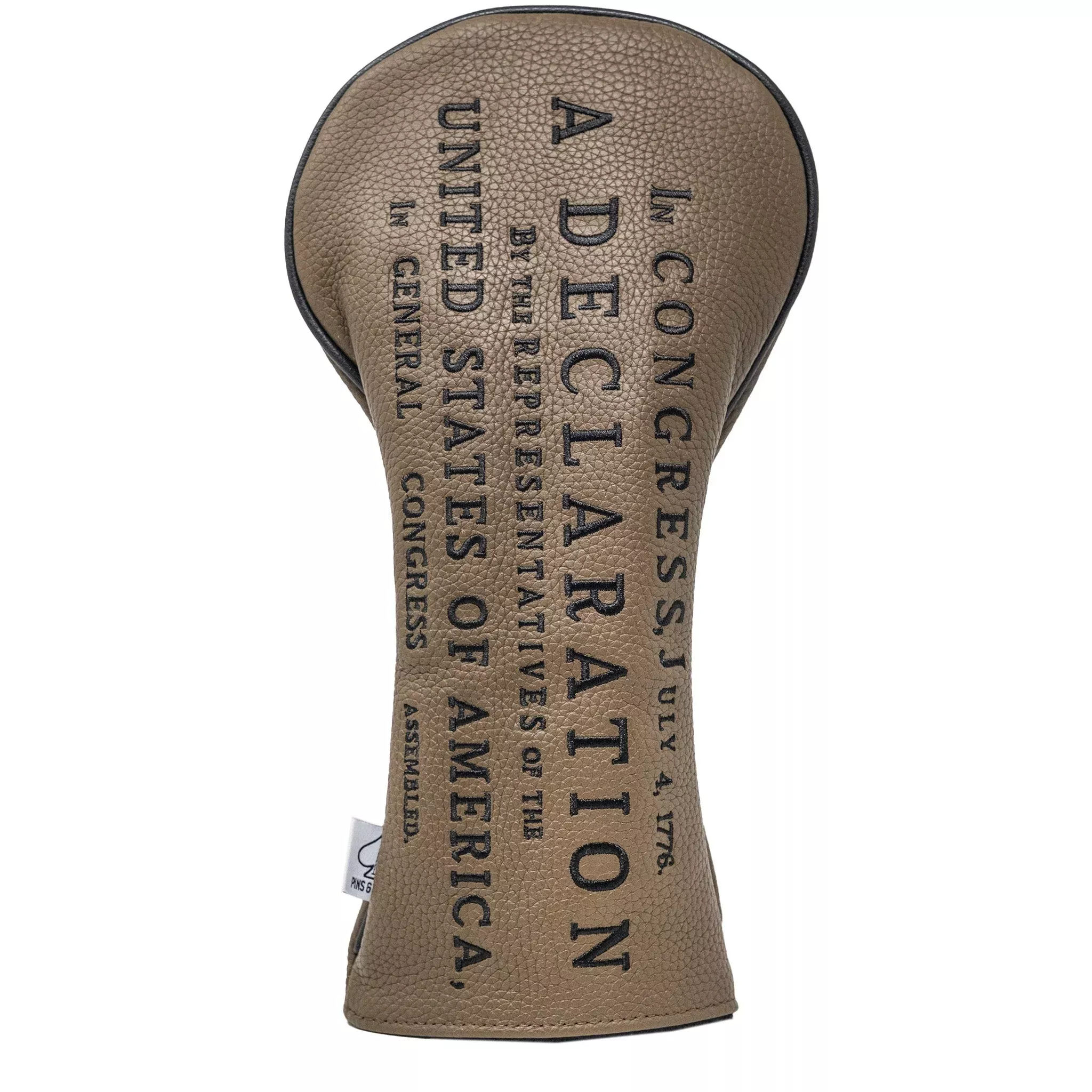 Pins And Aces Golf Declaration - Driver Cover