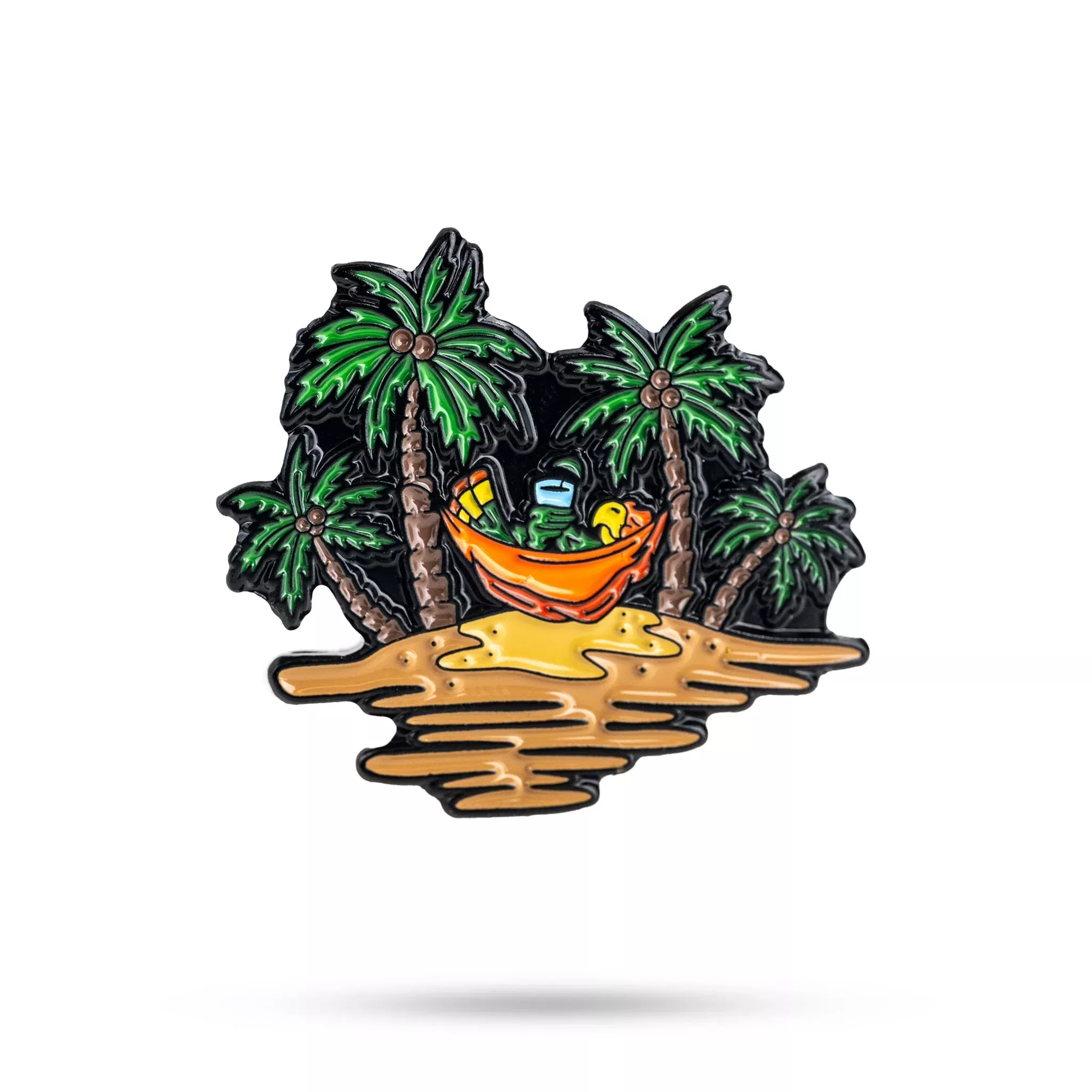 Pins And Aces Golf Margaritaville - Sleeping Parrot Ball Marker