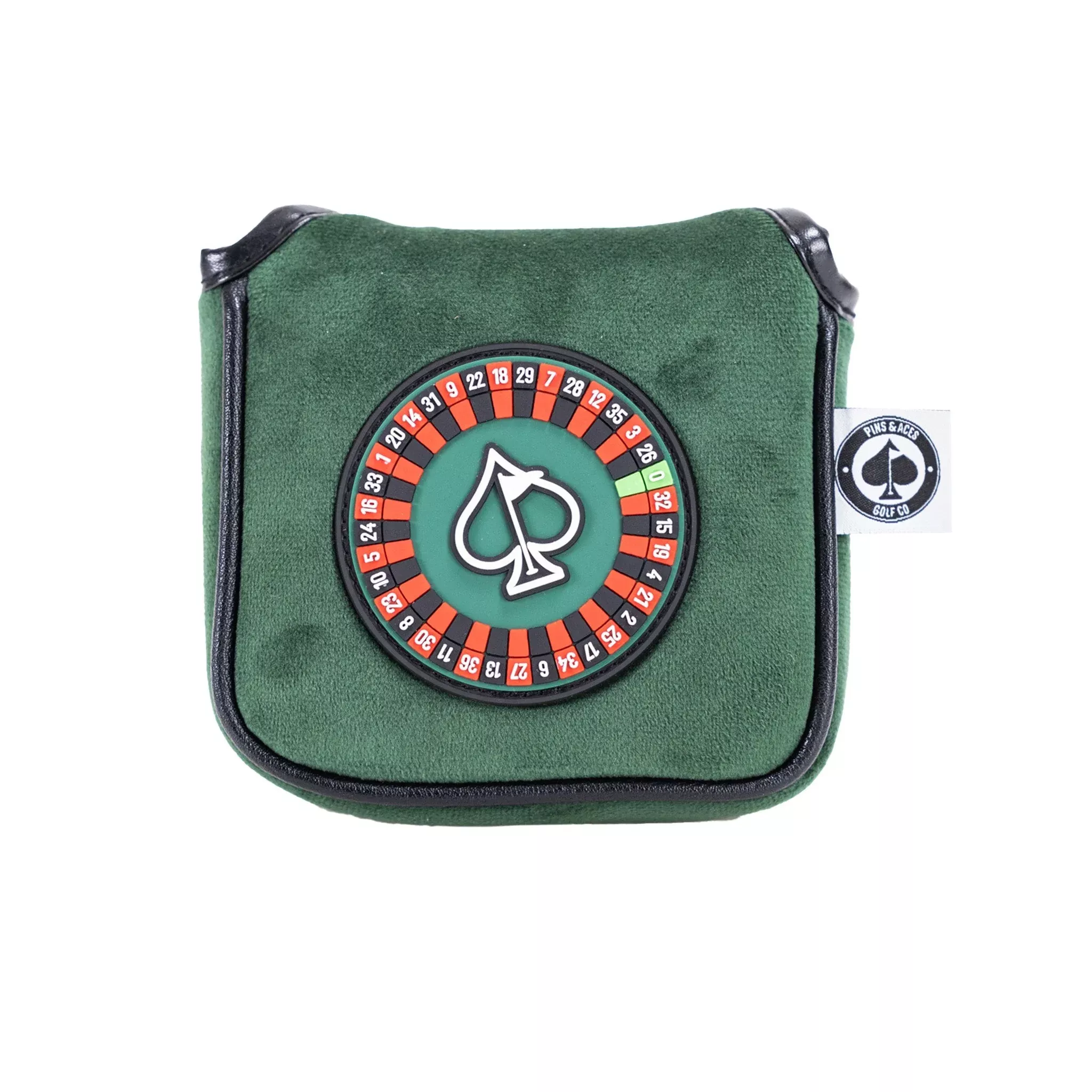 Pins And Aces Golf Roulette - Mallet Putter Cover