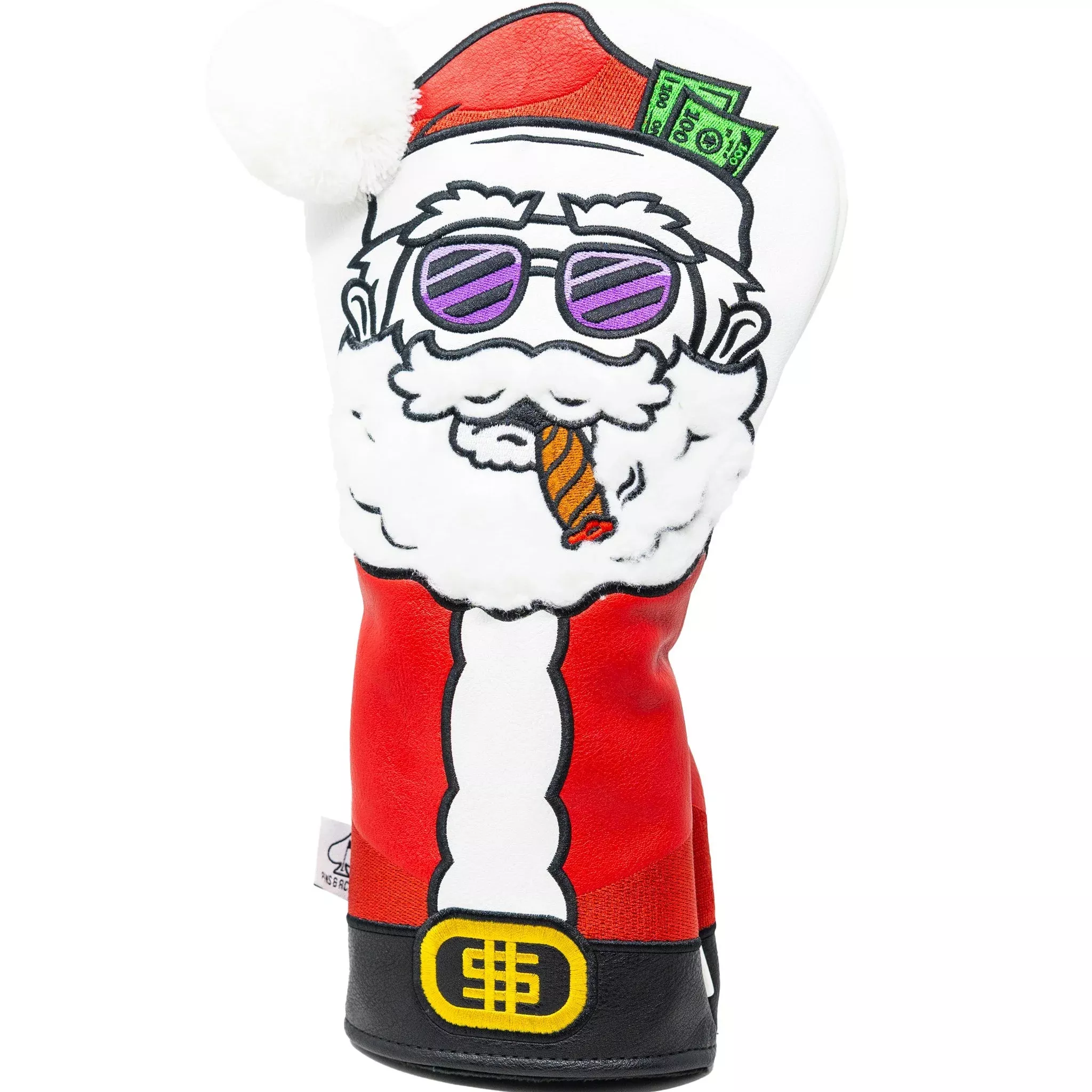 Pins And Aces Golf Santa Degenerate - Driver Cover