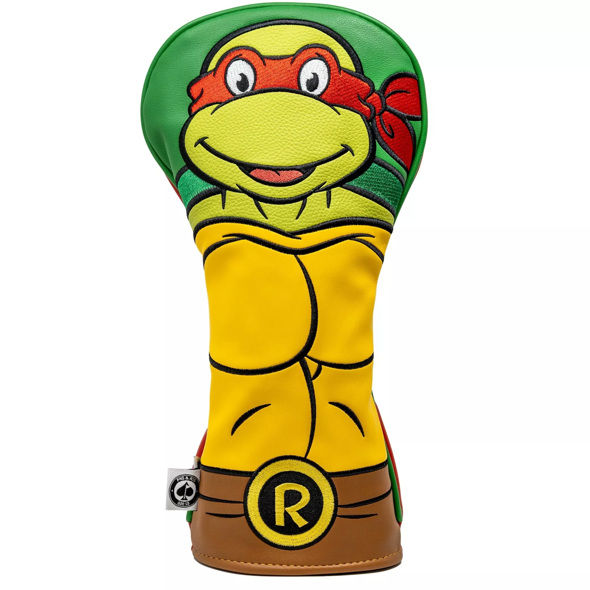Pins And Aces Golf TMNT - Raphael Driver Cover