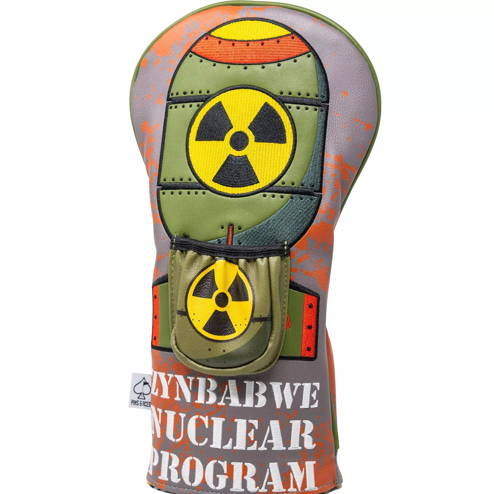 Pins And Aces Golf Zynbabwe Nuclear Program - Driver Cover