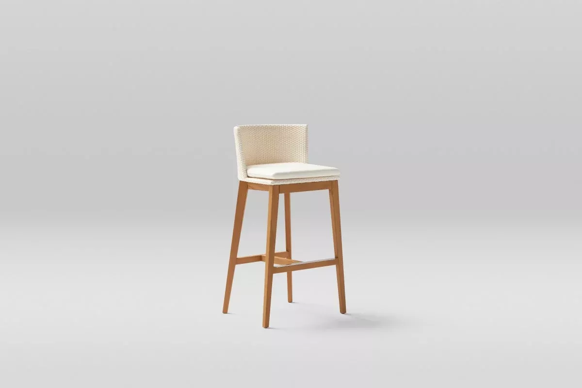Point Arc Outdoor Bar Stool