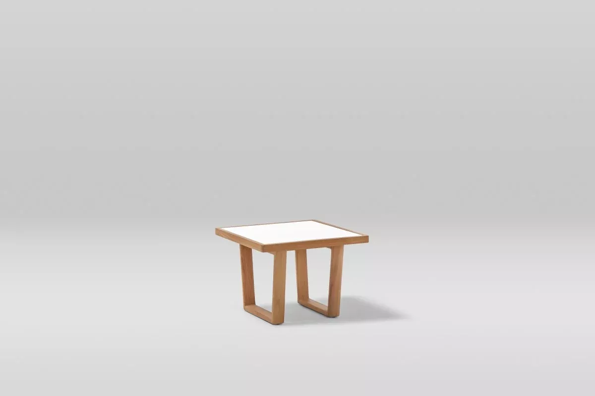 Point Heritage 25-Inch Square Outdoor Side Table