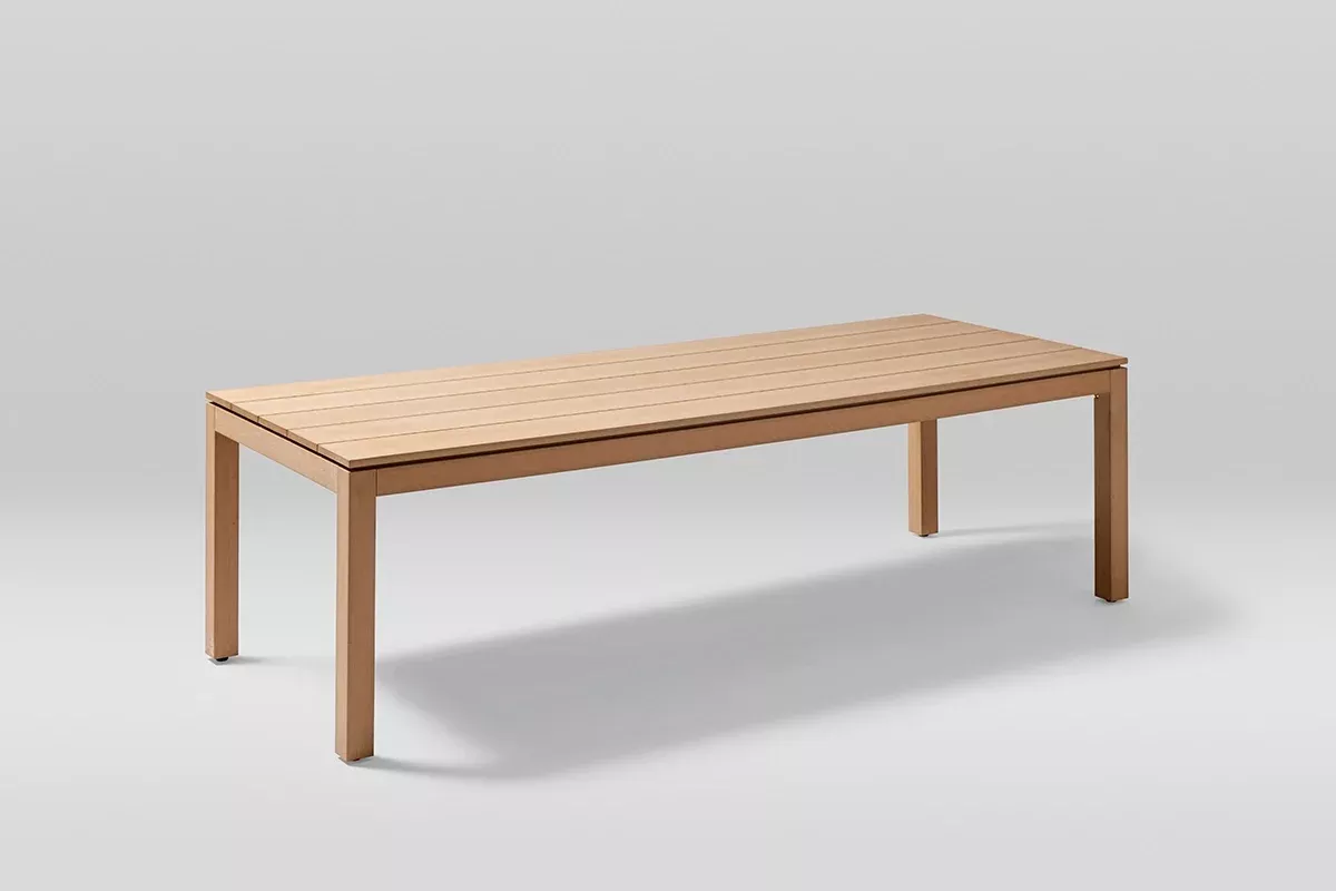 Point Kubik 102-Inch Rectangular TechTeak Outdoor Dining Table