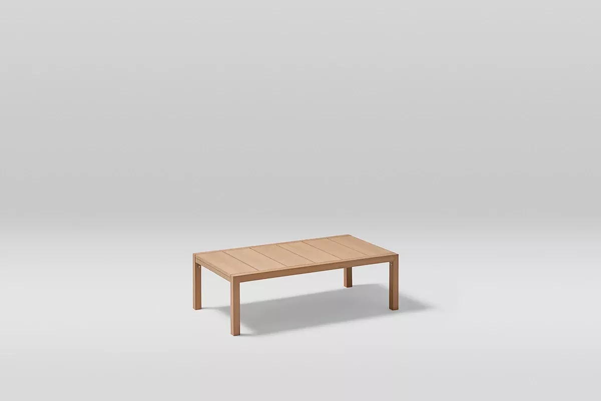 Point Kubik 48-Inch Rectangular TechTeak Outdoor Coffee Table