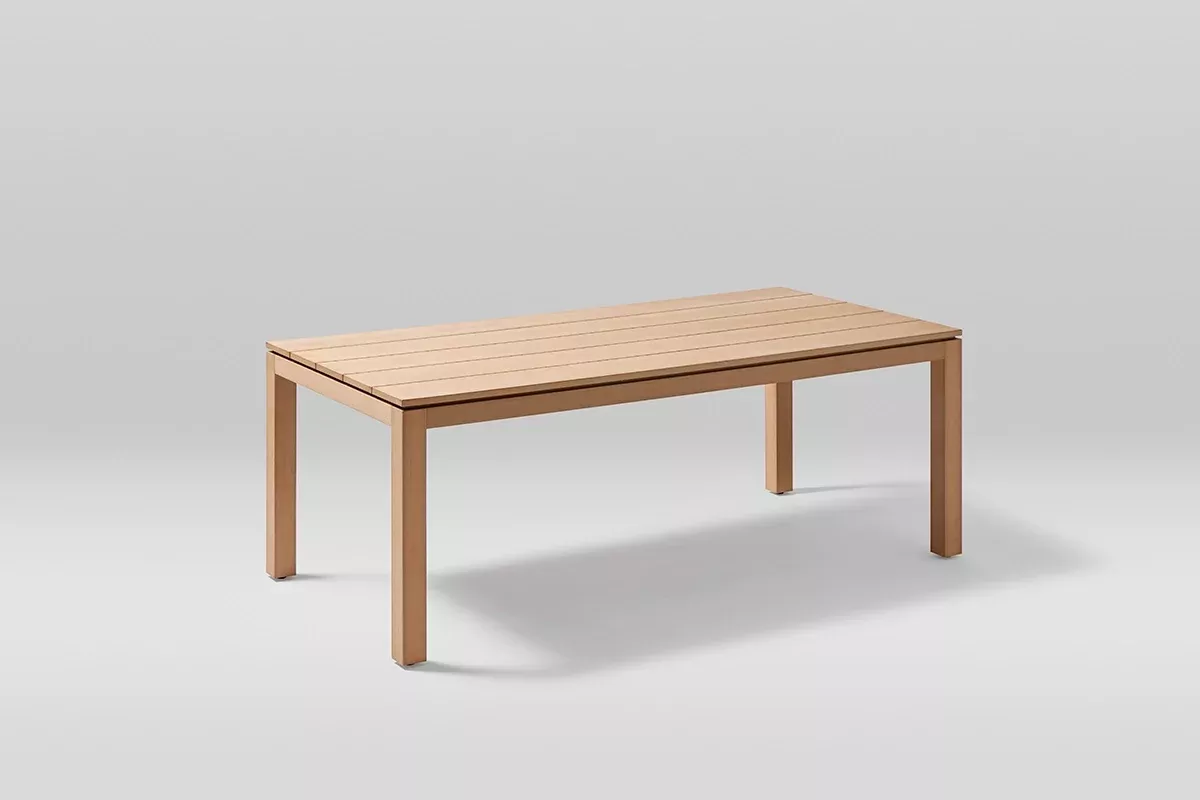 Point Kubik 79-Inch Rectangular TechTeak Outdoor Dining Table