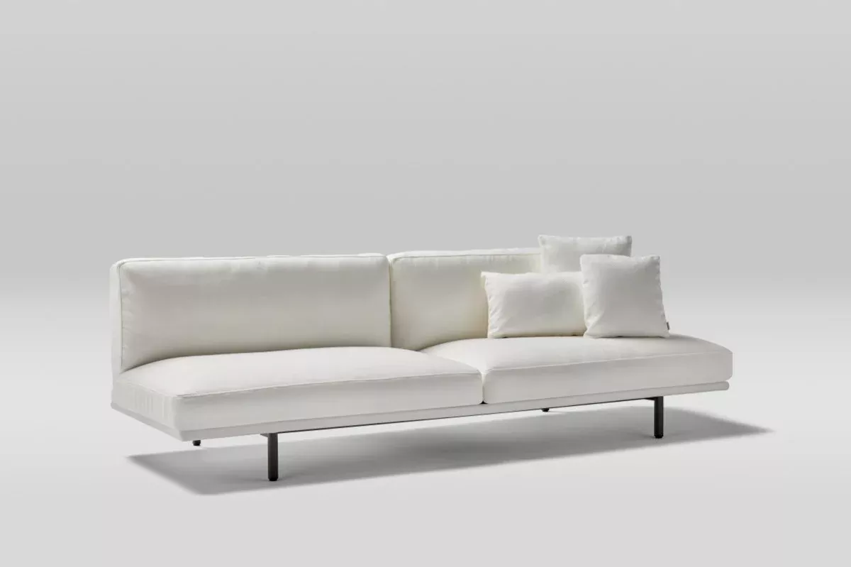 Point Long Island Armless 3-Seater Outdoor Sofa Module
