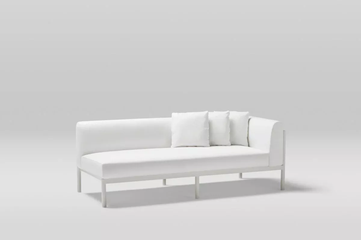 Point Origin Left-Arm 3-Seat Sectional Sofa
