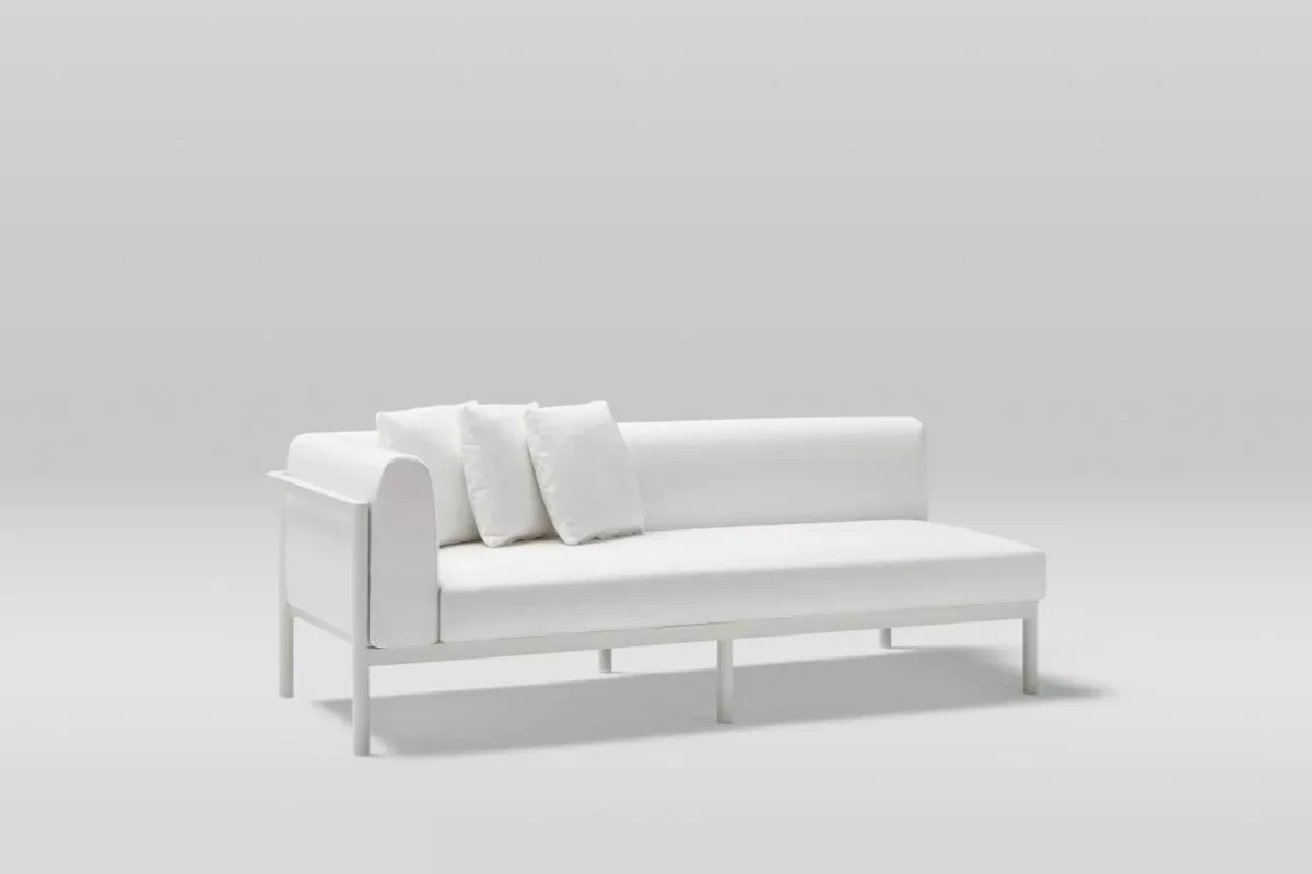 Point Origin Right-Arm 3-Seat Sectional Sofa
