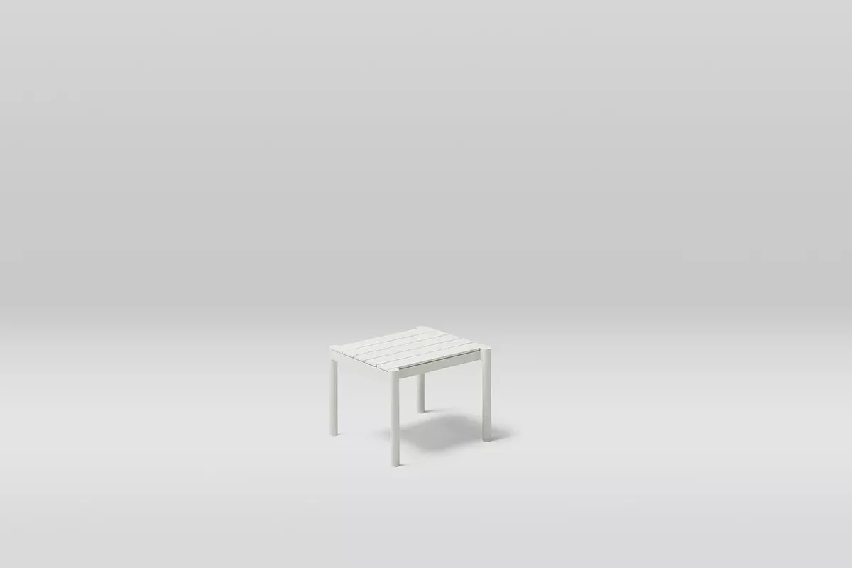 Point Origin Square Outdoor Side Table