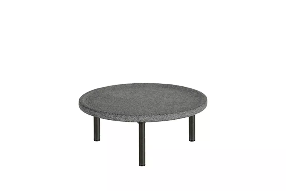 Point Pal 28 cm Round Granite Side Table