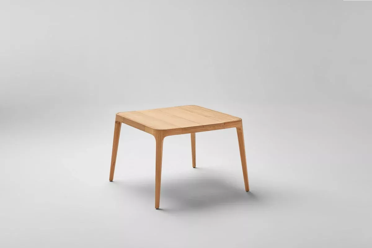 Point Paralel 107 x 107 cm Square Teak Dining Table