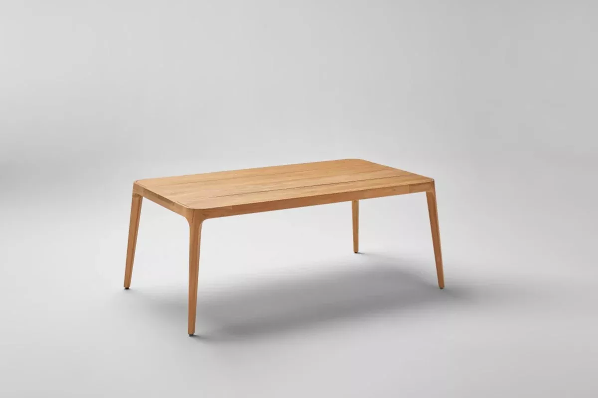 Point Paralel 187 x 107 cm Teak Dining Table