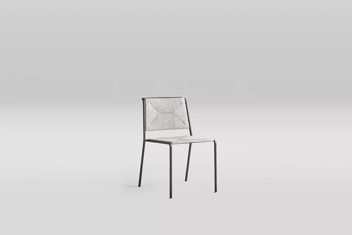 Point Summer Stackable Rope Dining Chair