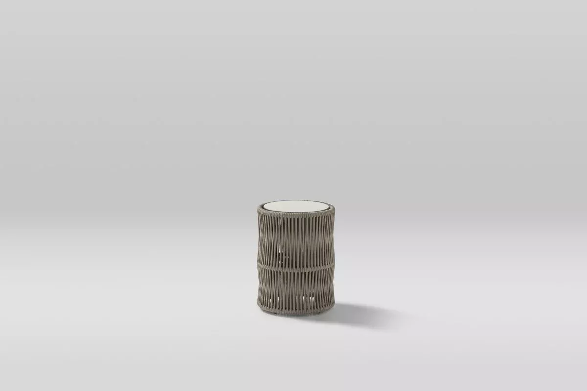 Point Weave 42 cm Outdoor Side Table