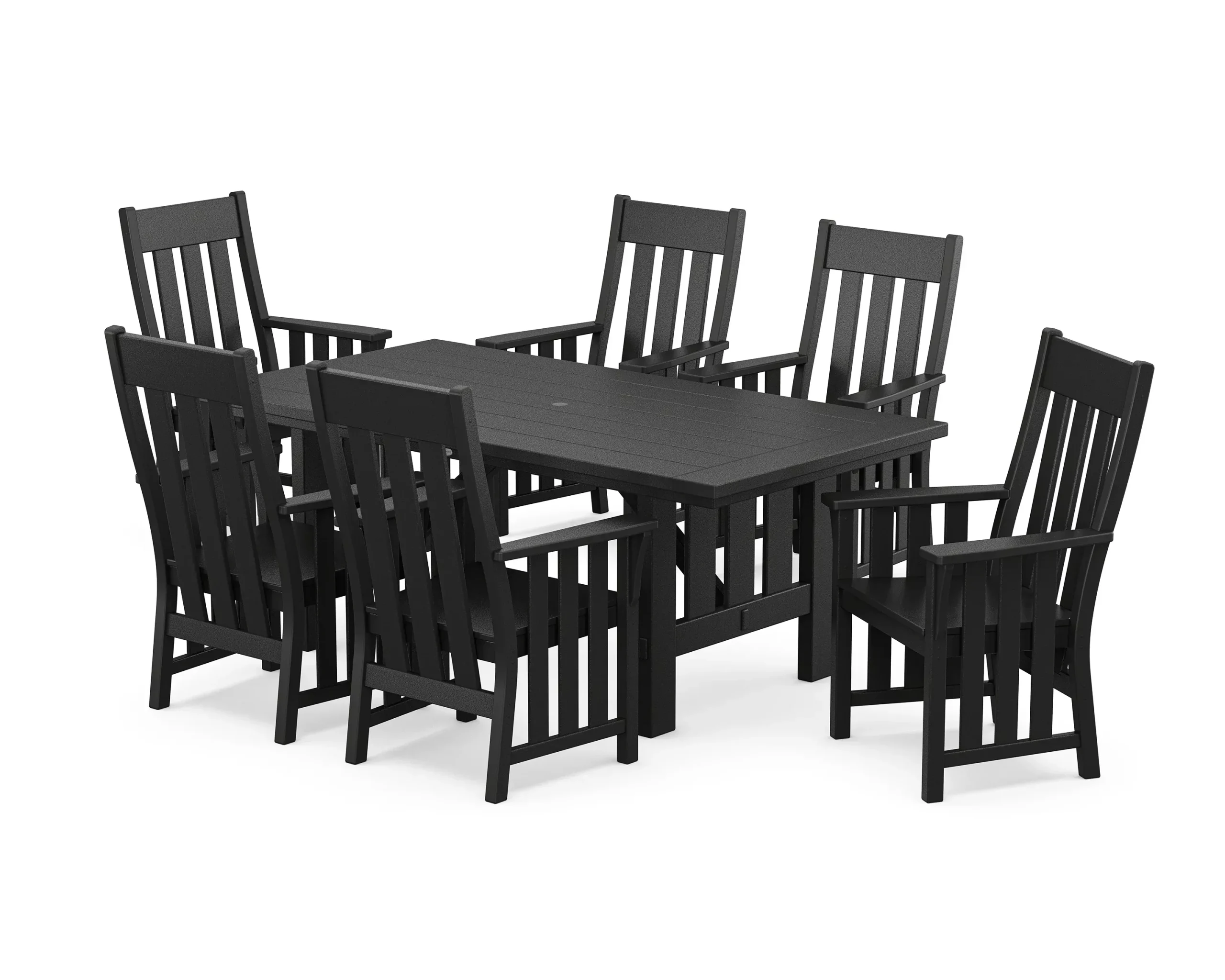 Polywood: Acadia Arm Chair 7-Piece Dining Set