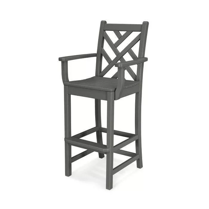 Polywood: Chippendale Bar Arm Chair