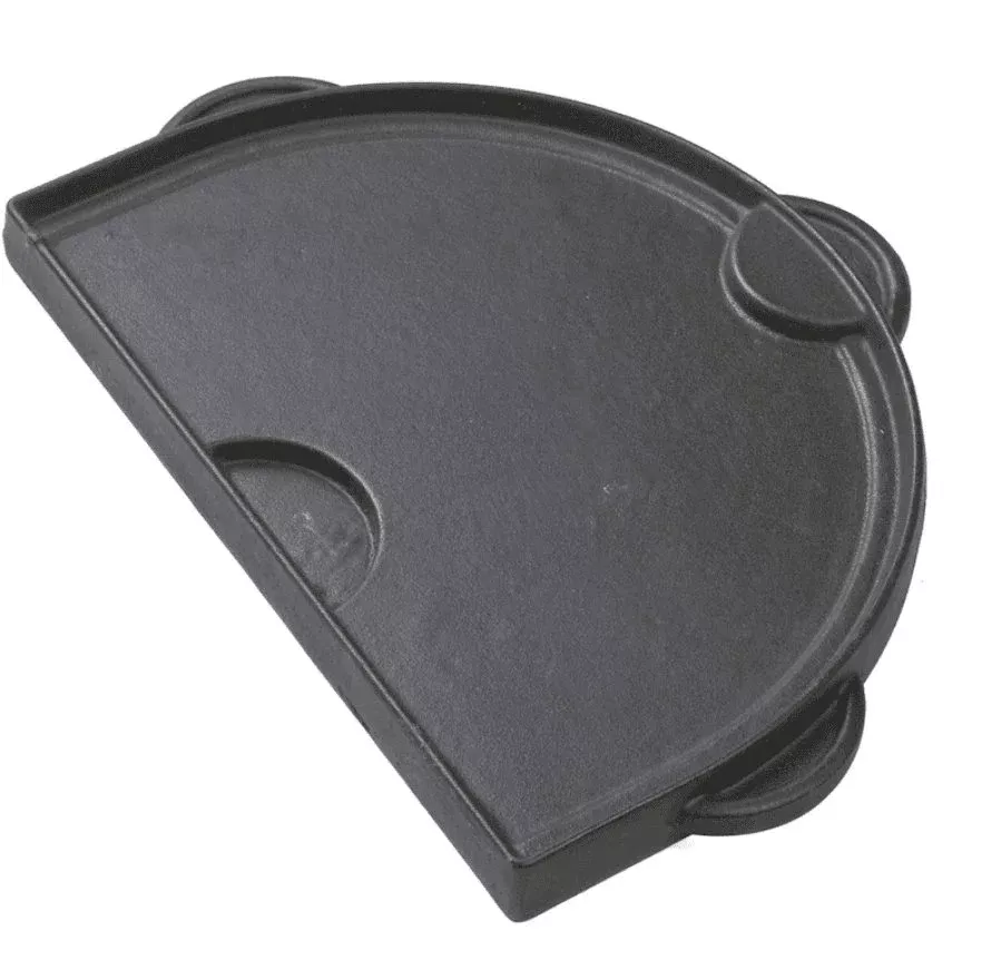 Primo Grills Half Moon Cast Iron Griddle For Oval XL - PG00360
