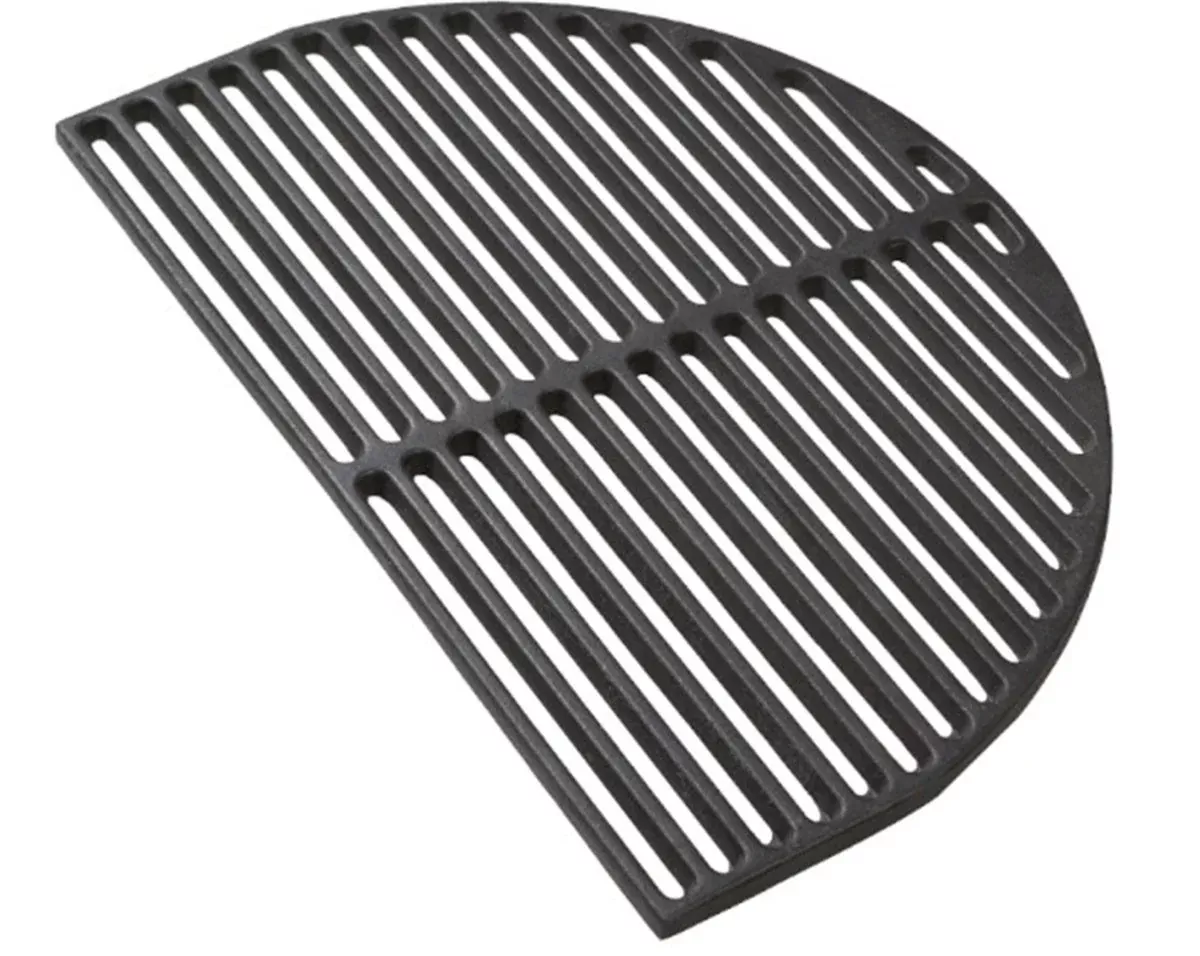 Primo Grills Half Moon Cast Iron Searing Grate For Oval Junior - PG00363