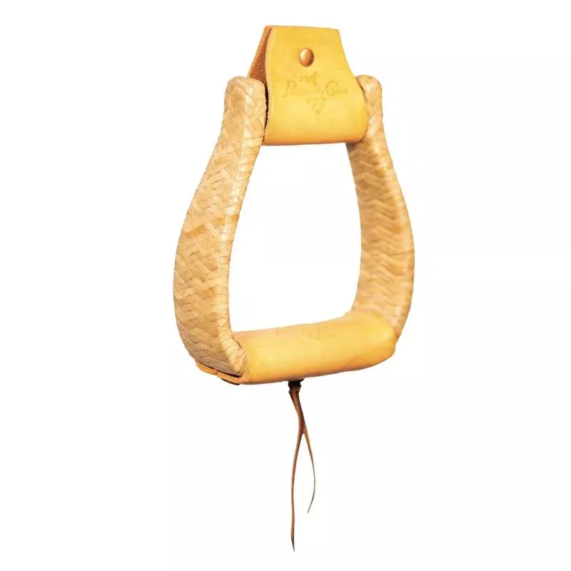 Professional's Choice Rawhide Branded Stirrup