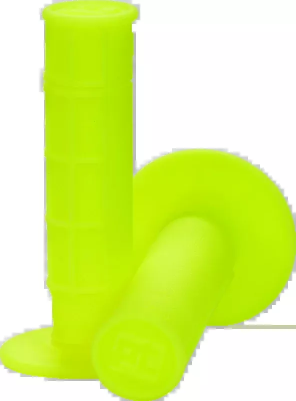 ProTaper 1/2 Waffle Grips - Neon Yellow