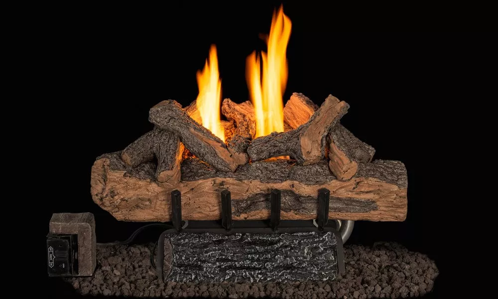 Real Fyre Split Valley Oak Gas Log Set SVO8E