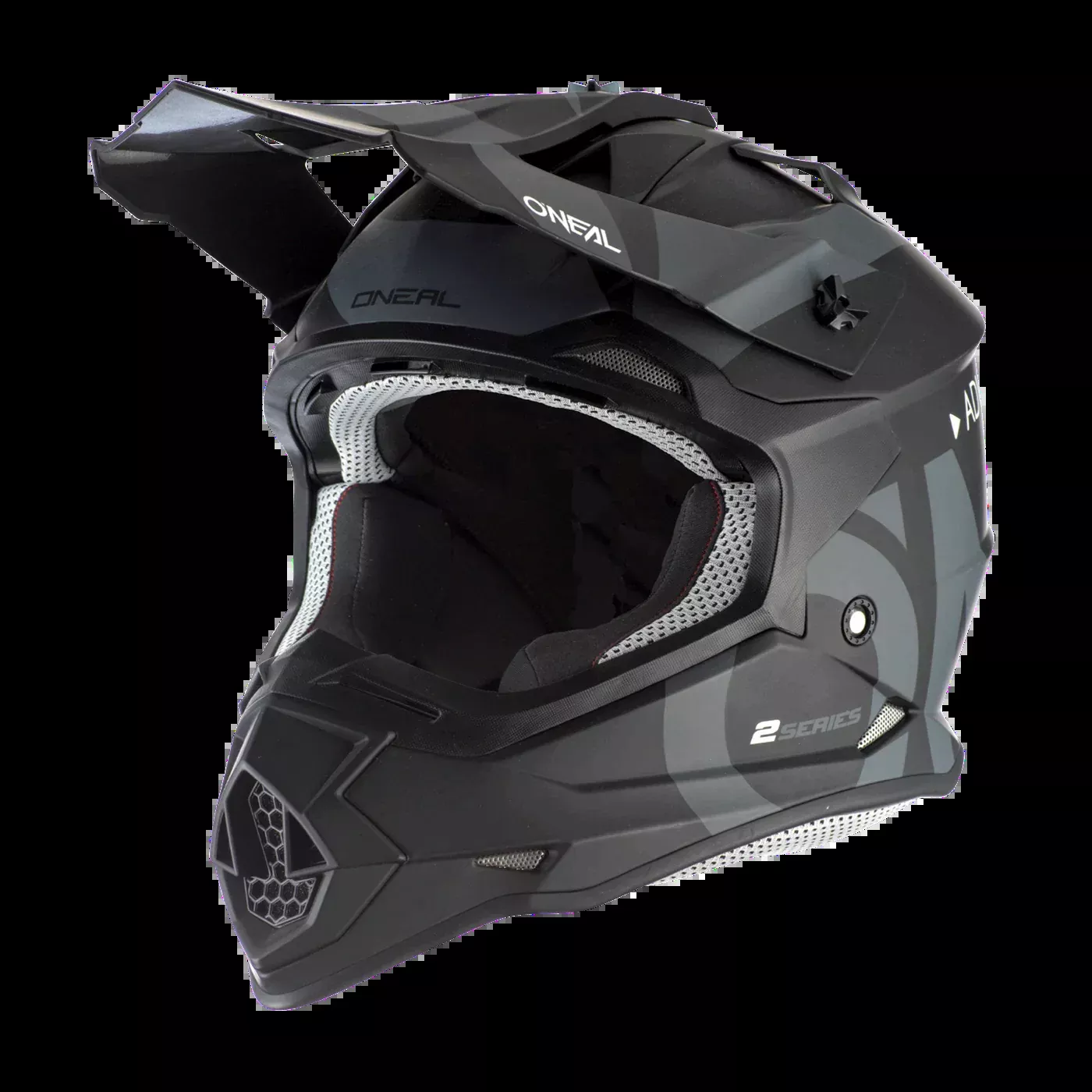 Replacement O'Neal 2 SRS Slick black/gray Helmet Visor
