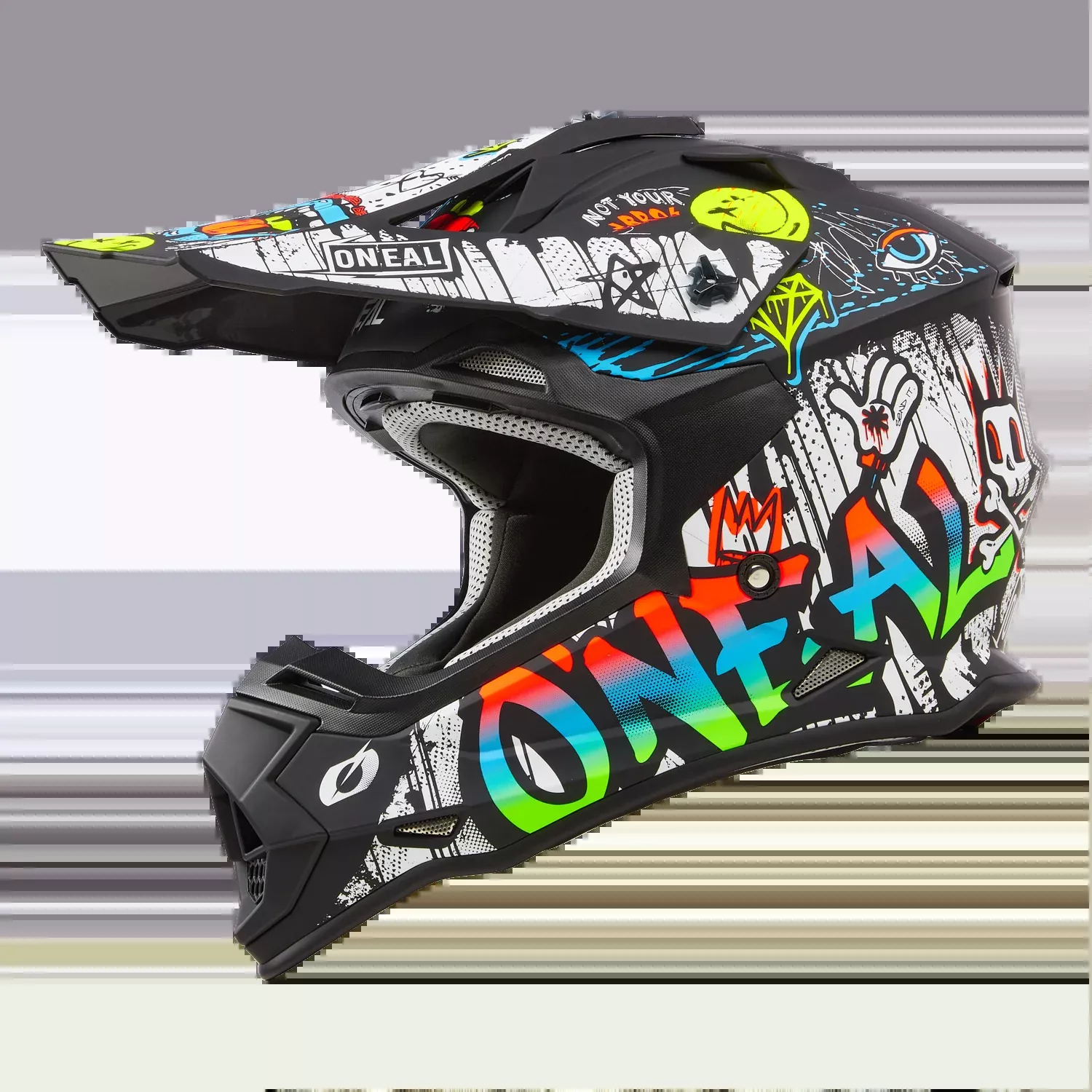 Replacement O'Neal 2 SRS Youth Rancid V.24 Multi Helmet Visor