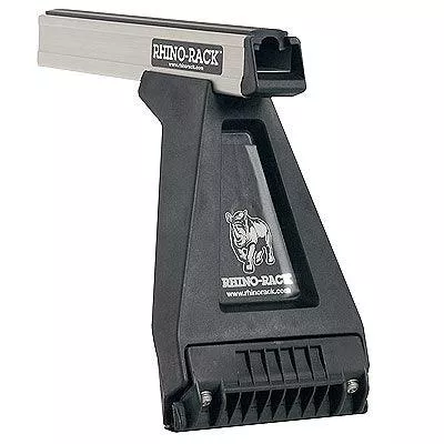 Rhino Heavy Duty Silver Gutter Mount Roof Rack RL210